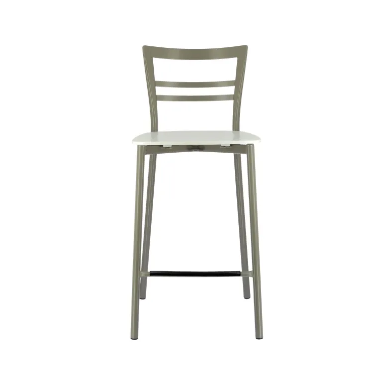 Go Clip Connubia® Tabouret snack contemporain en métal et multiplis bois