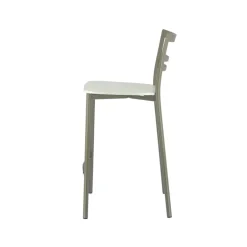 Go Clip Connubia® Tabouret snack contemporain en métal et multiplis bois