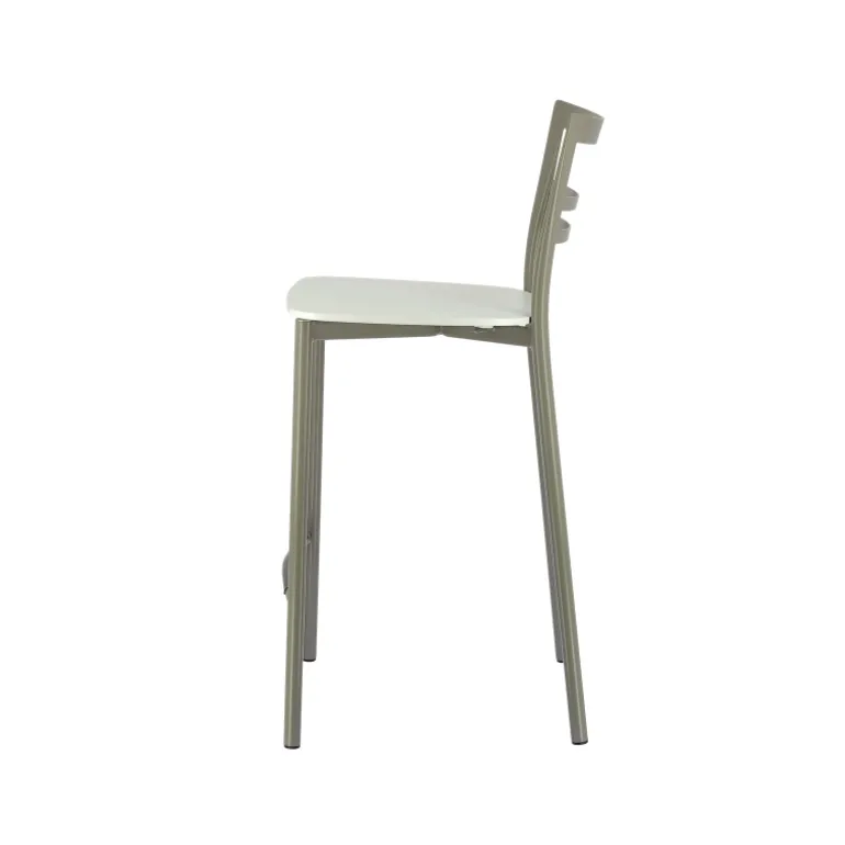 Go Clip Connubia® Tabouret snack contemporain en métal et multiplis bois