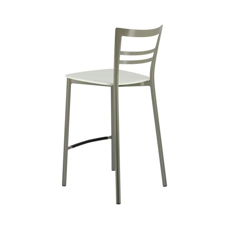 Go Clip Connubia® Tabouret snack contemporain en métal et multiplis bois