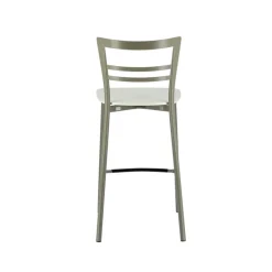 Go Clip Connubia® Tabouret snack contemporain en métal et multiplis bois