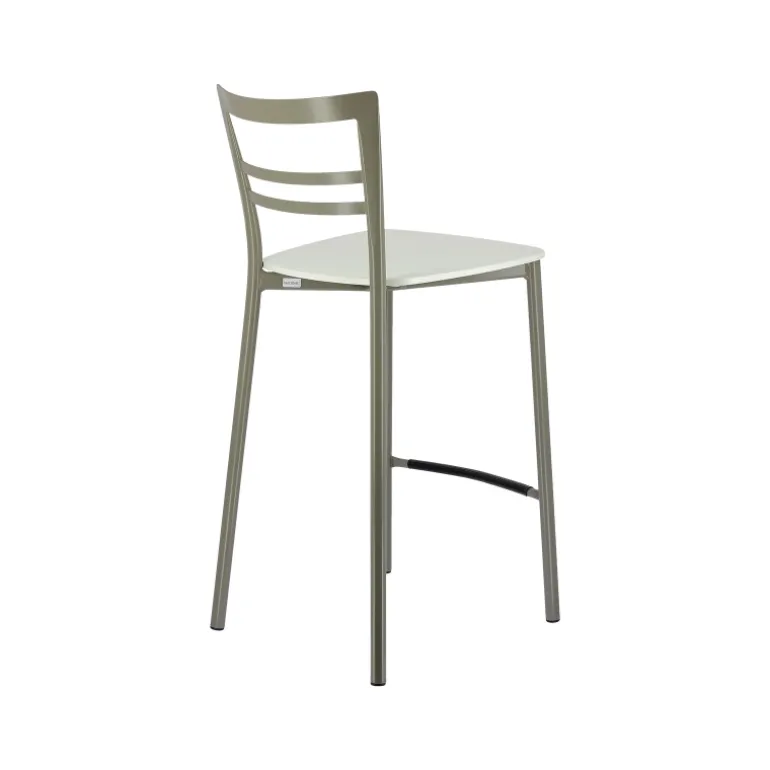 Go Clip Connubia® Tabouret snack contemporain en métal et multiplis bois