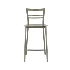 Go Clip Connubia® Tabouret snack contemporain en métal et multiplis bois