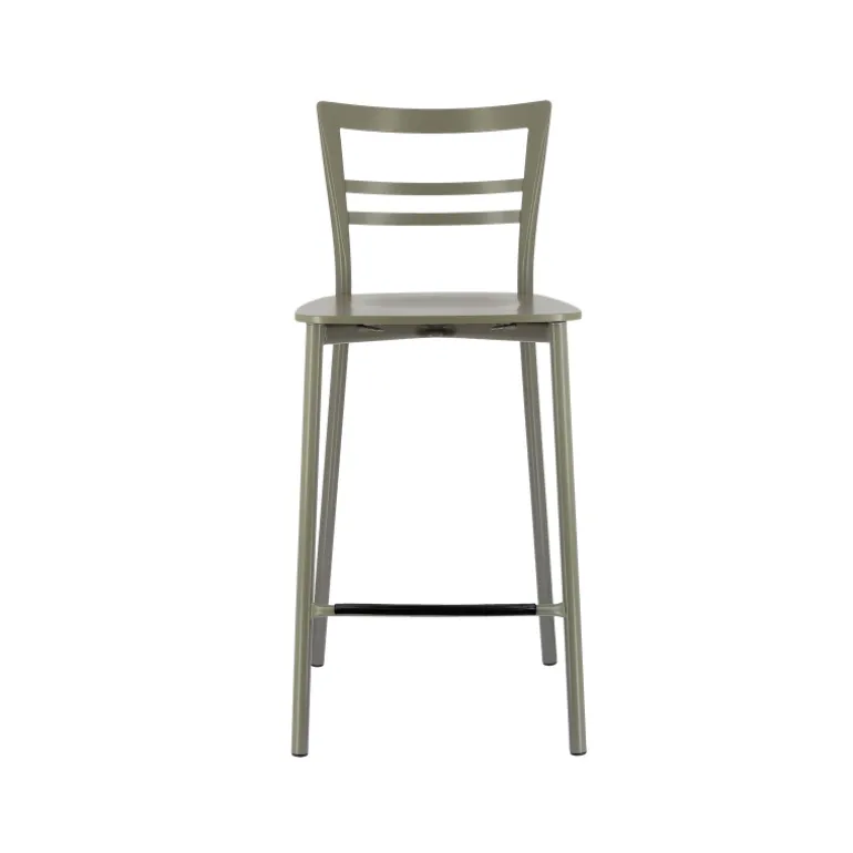 Go Clip Connubia® Tabouret snack contemporain en métal et multiplis bois