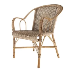 Grand père MarcelFauteuil en rotin vintage