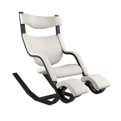 Gravity Varier® Fauteuil de relaxation en tissu et bois