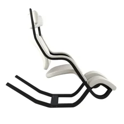 Gravity Varier® Fauteuil de relaxation en tissu et bois