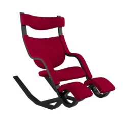 Gravity Varier® Fauteuil de relaxation en tissu et bois