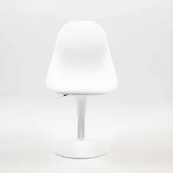 Harmony Chaise réglable en hauteur et pivotante design en technopolymère blanc