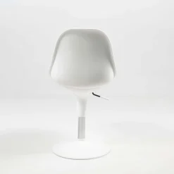 Harmony Chaise réglable en hauteur et pivotante design en technopolymère blanc