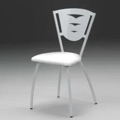 Hévéa Carrier® Chaise de cuisine en métal fabriquée en France