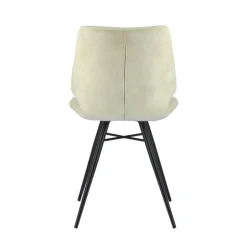 IbérisChaise design vintage rembourrée en velours