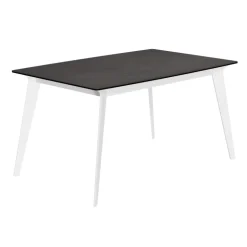 Infiné Table de salle à manger en céramique extensible