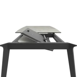 Infiné Table de salle à manger en céramique extensible