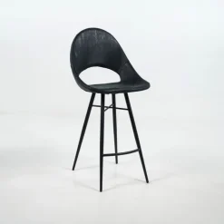 IsidoreTabouret snack design avec coque ajourée