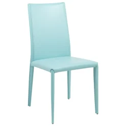 Kesha Chaise contemporaine en croûte de cuir