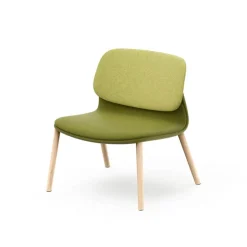 Klik Chauffeuse confortable en tissu pieds bois made in France