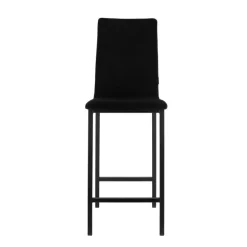 Koko Mobliberica® Tabouret snack en tissu dossier haut