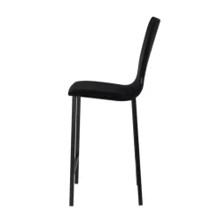 Koko Mobliberica® Tabouret snack en tissu dossier haut