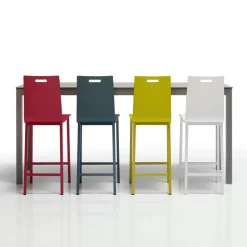 Koko Tabouret snack Mobliberica® dossier bas en bois