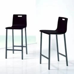 Koko Tabouret snack Mobliberica® dossier bas en bois