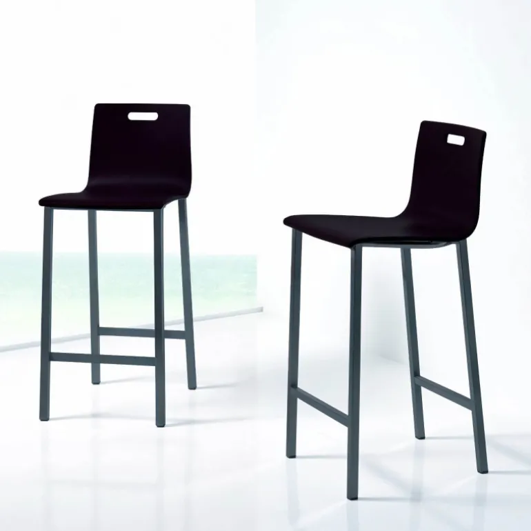 Koko Tabouret snack Mobliberica® dossier bas en bois