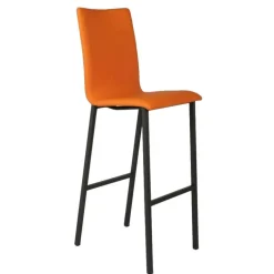 Koko Tabouret snack Mobliberica® rembourré dossier haut en simili