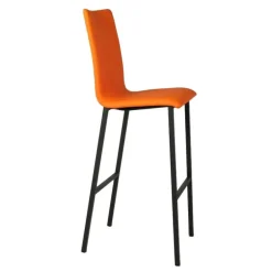 Koko Tabouret snack Mobliberica® rembourré dossier haut en simili