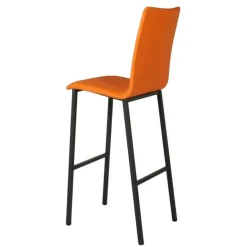 Koko Tabouret snack Mobliberica® rembourré dossier haut en simili