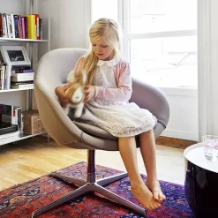 Kokon club Varier® Fauteuil pivotant confortable en tissu design