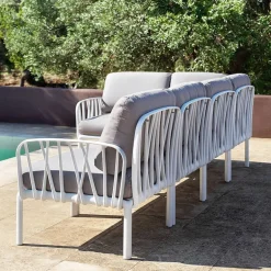 Komodo Canapé modulable d'extérieur 5 places