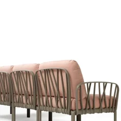 Komodo Canapé modulable d'extérieur 5 places