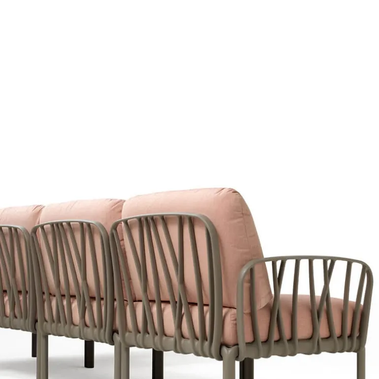 Komodo Canapé modulable d'extérieur 5 places