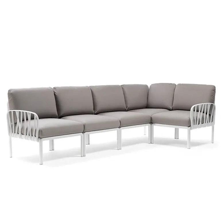Komodo Canapé modulable d'extérieur 5 places