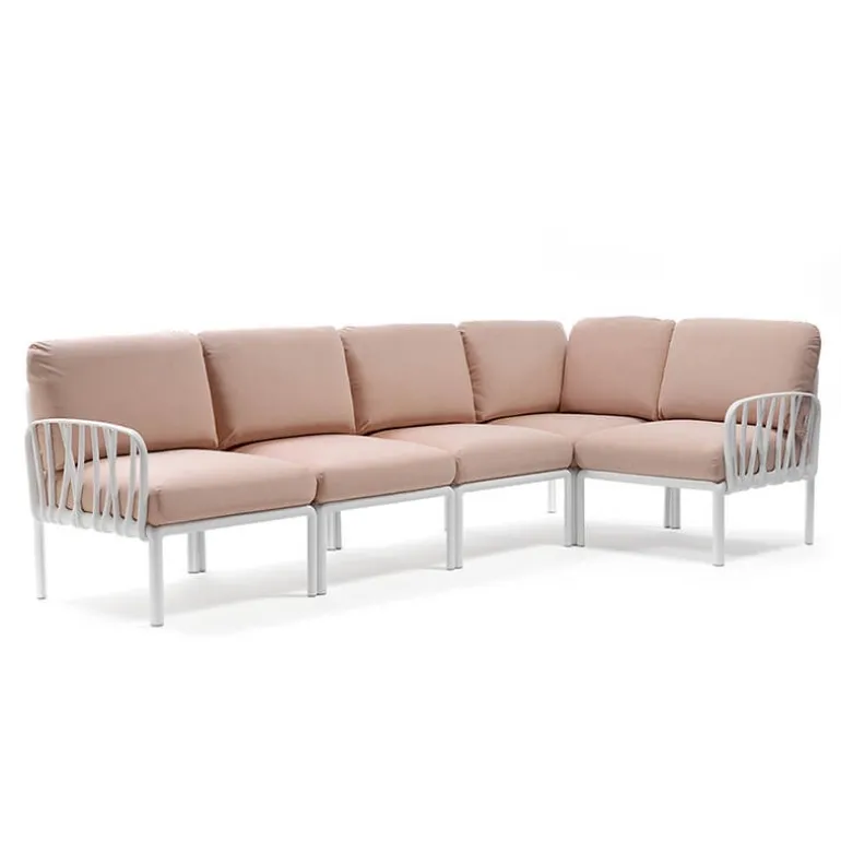 Komodo Canapé modulable d'extérieur 5 places