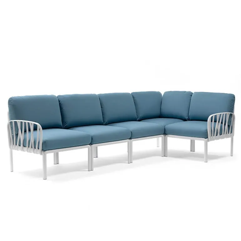 Komodo Canapé modulable d'extérieur 5 places