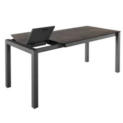 Kyoto bar Table snack extensible en céramique et métal