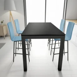 Kyoto bar Table snack extensible en céramique et métal