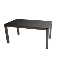 Kyoto Table contemporaine extensible en céramique et métal