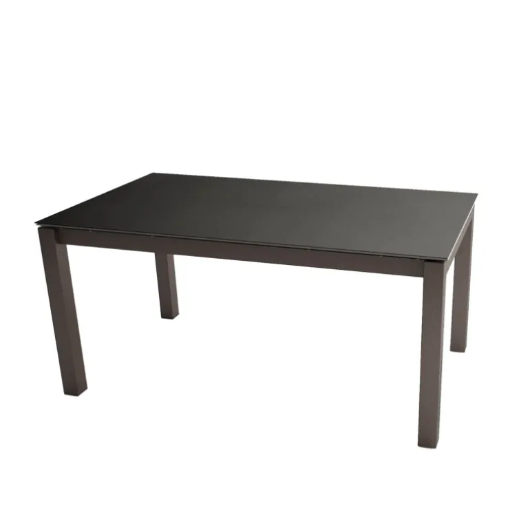 Kyoto Table contemporaine extensible en céramique et métal