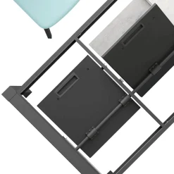 Kyoto Table contemporaine extensible en céramique et métal