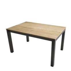 Kyoto Table extensible en stratifié et pieds en métal