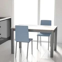 Kyoto Table rectangulaire en verre extensible