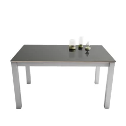 Kyoto Table rectangulaire en verre extensible