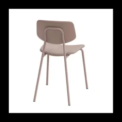 Lago Chaise de cuisine vintage rembourrée en simili