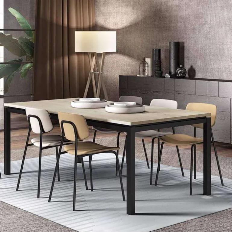 Lago Chaise de cuisine vintage rembourrée en simili