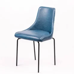 Lars Chaise confortable avec pieds en métal