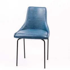 Lars Chaise confortable avec pieds en métal