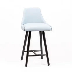 Lars Tabouret snack rembourré avec pieds bois