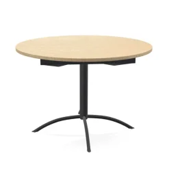 Laser Table de cuisine ronde en stratifié extensible